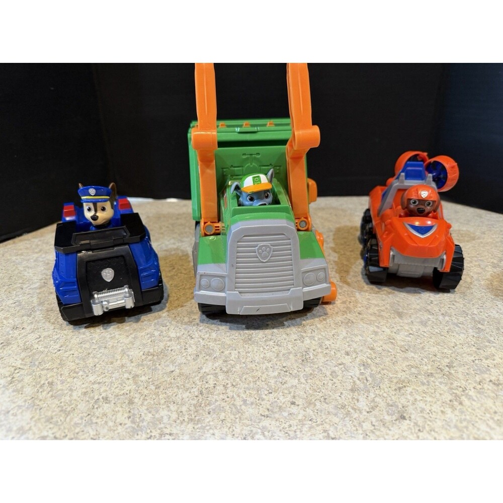 Rocky’s Recycling Truck + Chase’s Police Cruiser + Zuma’s ATV - Picture 2 of 9